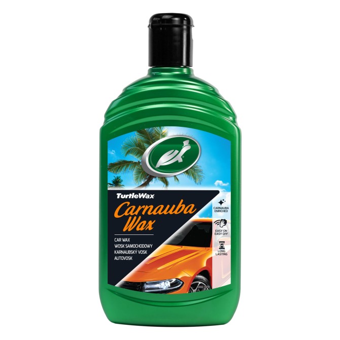 TURTLE WAX Carnauba Car Wax 0.5l vaškas