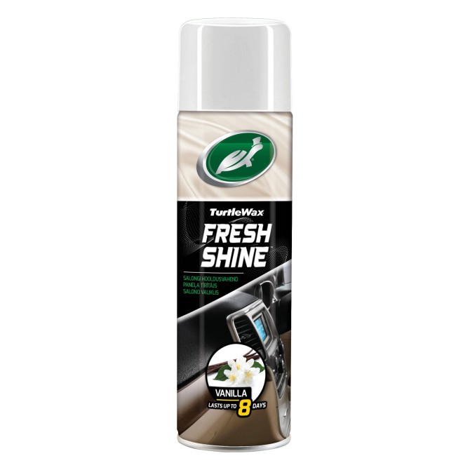 TURTLE WAX Fresh Shine Vanilla 0.5 l salono plastiko blizgiklis