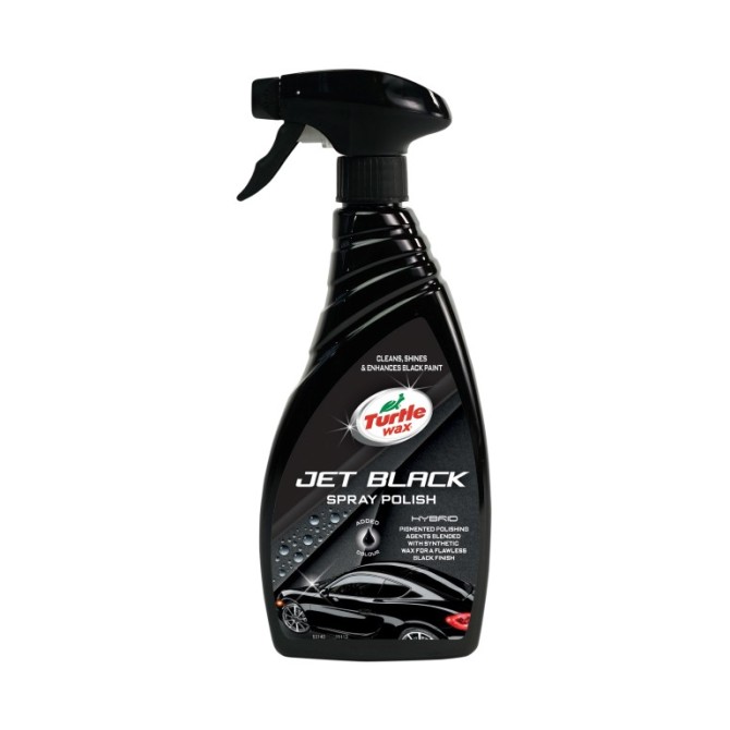 TURTLE WAX Hybrid Jet Black Spray Wax 0.5l purškiamas vaškas