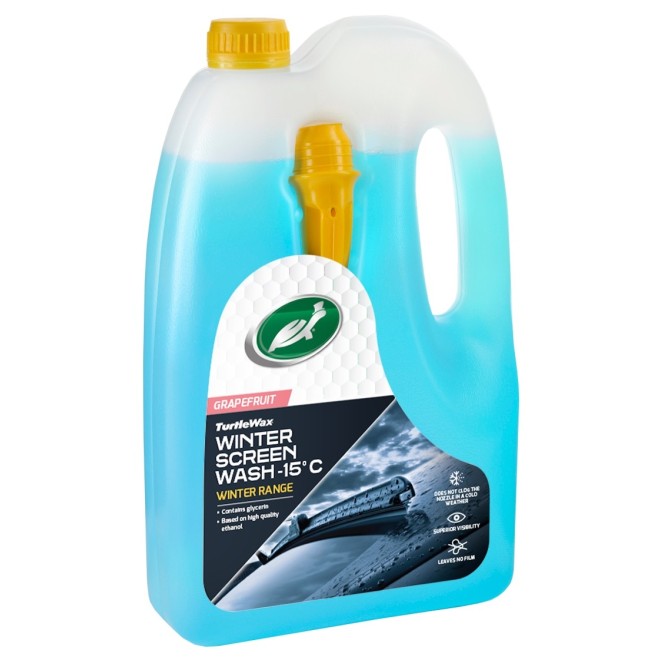 TURTLE WAX Windscreen Washer Fluid -15°C 4 L priekinio stiklo plovimo skystis