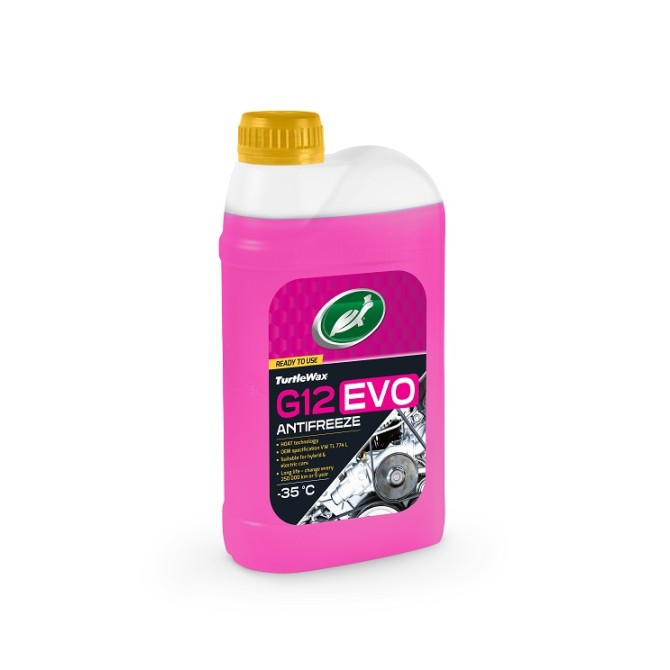 TURTLE WAX Antifreeze G12 EVO -35°C 1l 