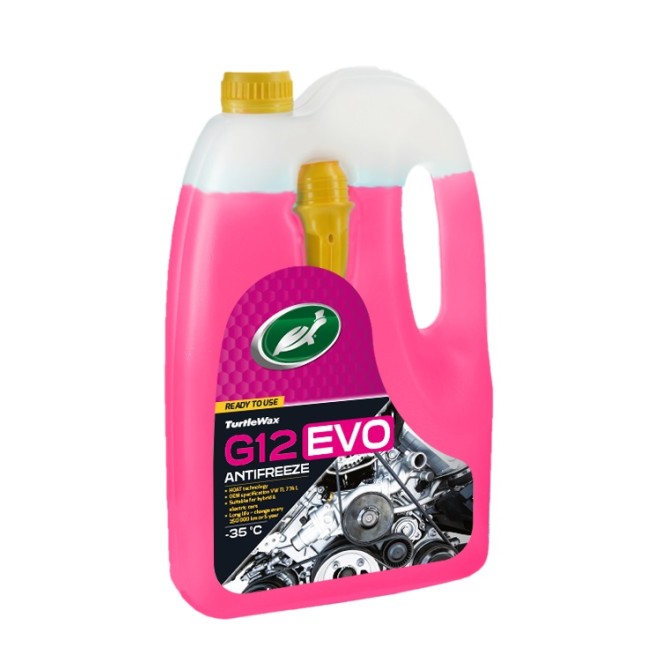 TURTLE WAX Antifreeze G12 EVO -35°C 4l антифриз