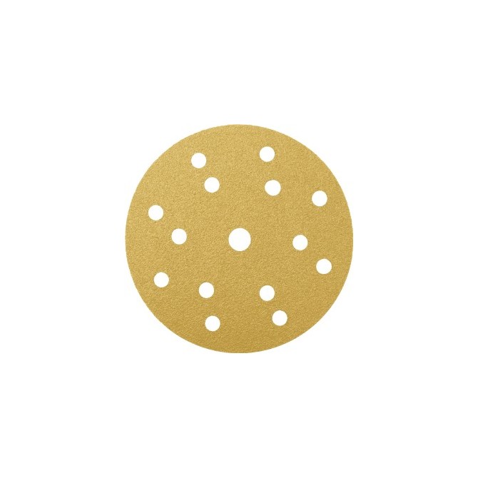 RADEX Gold Abrasive Discs P120 150mm (100 Pcs.) sanding disc