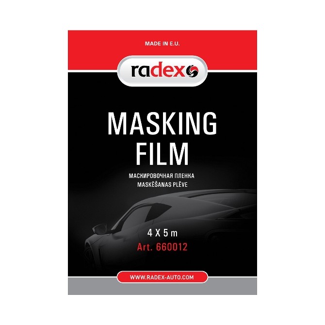 RADEX Radex Masking Film 4M X 5M maskavimo plėvelė