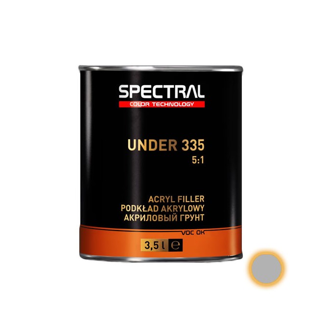 SPECTRAL Primer UNDER 335 P3 5:1 Grey 3.5L akrila grunts