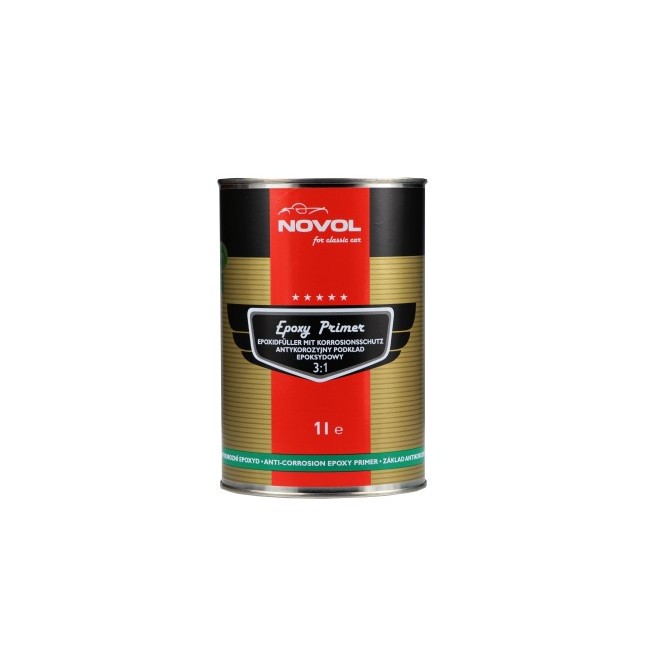 NOVOL for CLASSIC CAR Epoxy Primer 3:1 epoksidinis storasluoksnis gruntas