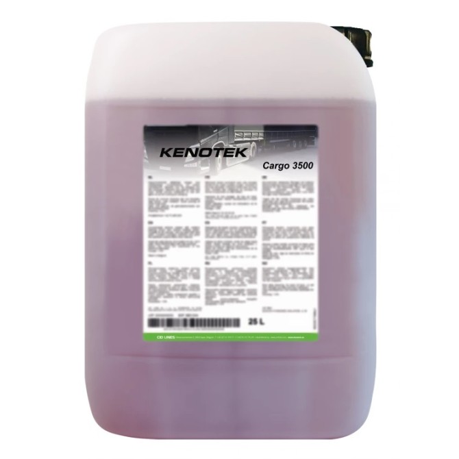 KENOTEK Concentrated Acid Cleaner Cargo 3500 25l koncentruotas šarminis valiklis