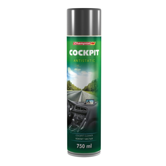 CHAMPION aero Cockpit Cleaner New Car 750ml paneļa tīrītājs