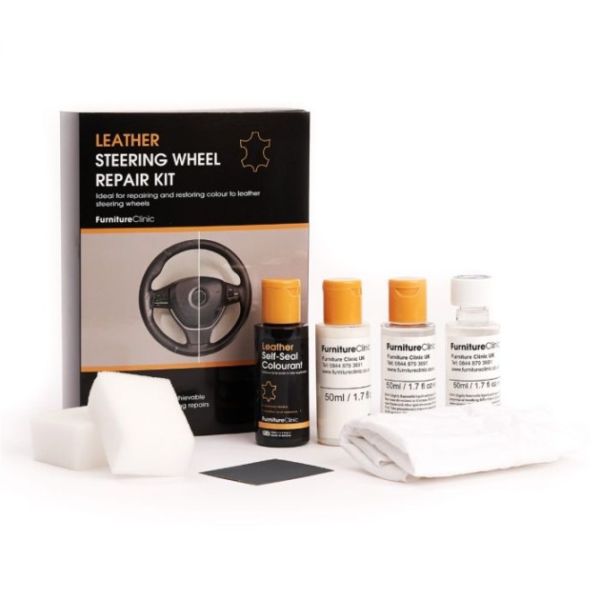 RADEX Leather Steering Wheel Repair Kit 