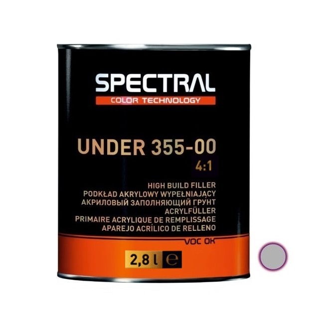 SPECTRAL Primer UNDER355-00 P3  4:1 Grey 2.8L akrila grunts