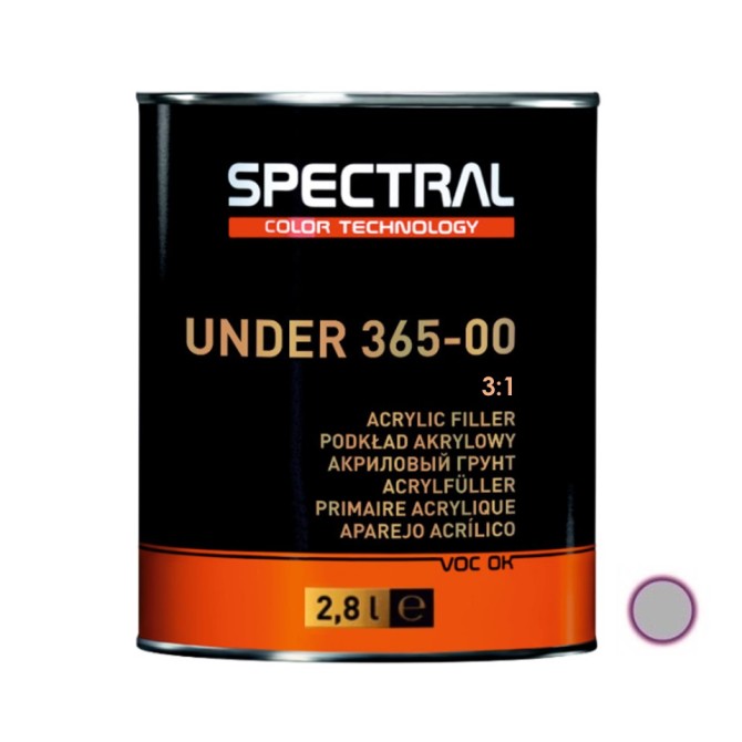 SPECTRAL Primer UNDER365-00 P3  3:1 Grey 2.8L akrilinis gruntas