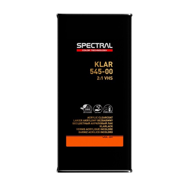 SPECTRAL KLAR 545-00 VHS Acrylic Clearcoat 2:1 5L akrila laka