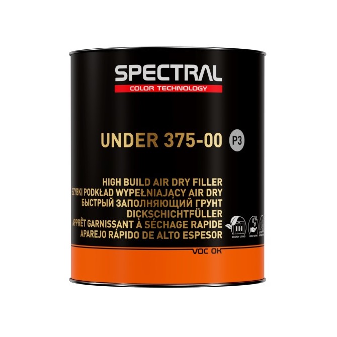 SPECTRAL Primer UNDER 375-00 P3  4:1 Grey 2.8L akrila grunts