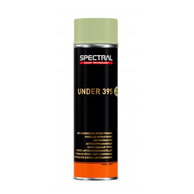 SPECTRAL Epoxy primer UNDER 395 olive green 0.5L spray epoksīda grunts aerosols