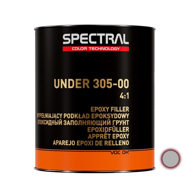 SPECTRAL Epoxy filler UNDER 305-00 P3  4:1 Grey 2.8L epoksīda grunts