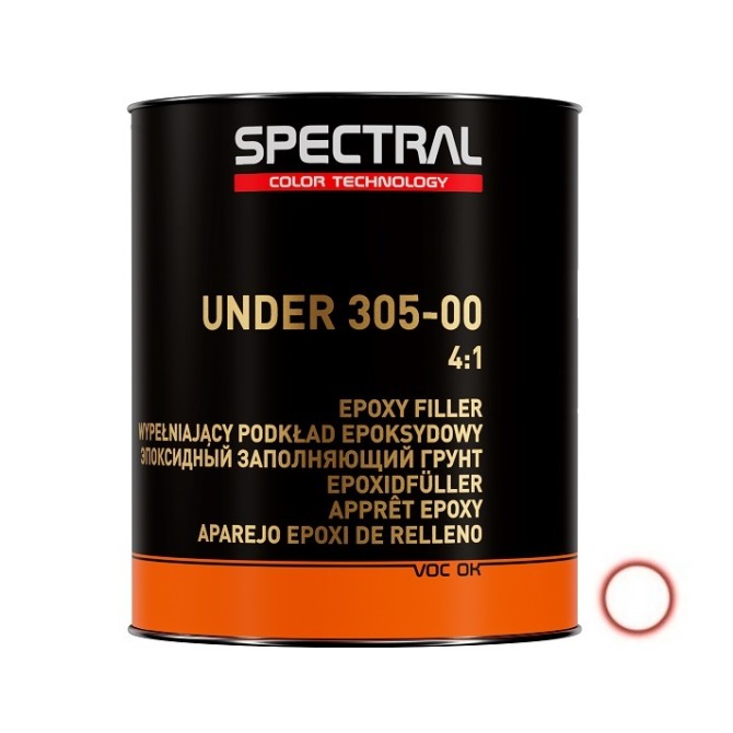 SPECTRAL Epoxy filler UNDER 305-00 P1  4:1 White 2.8L epoksīda grunts