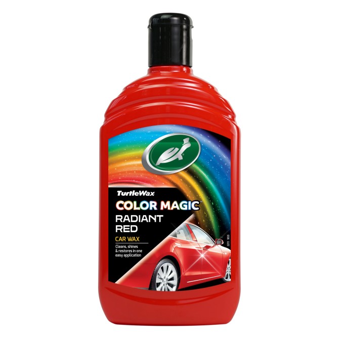 TURTLE WAX Color Magic Red, 0.5l polirolis, raudonas