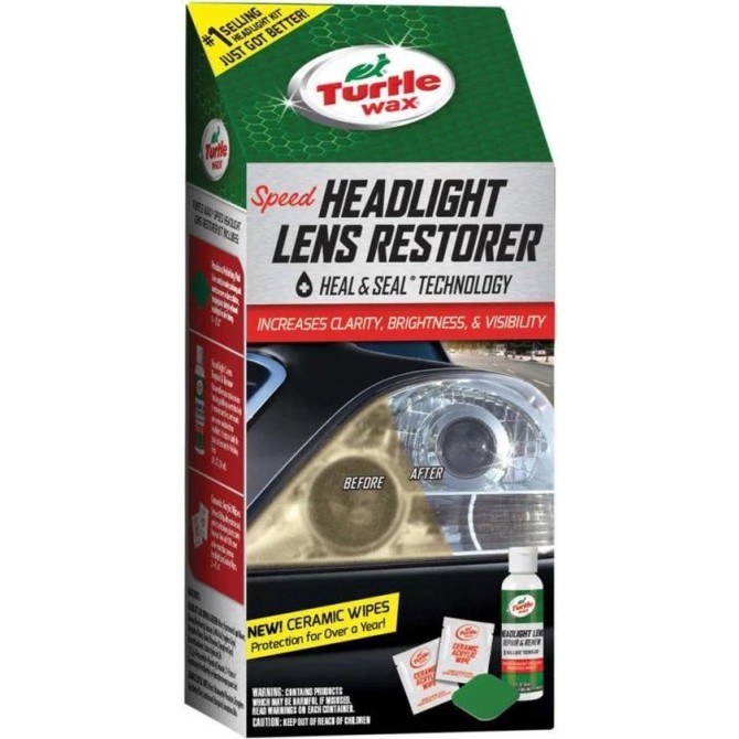 TURTLE WAX Speed Headlight Lens Restorer esitulede taastaja