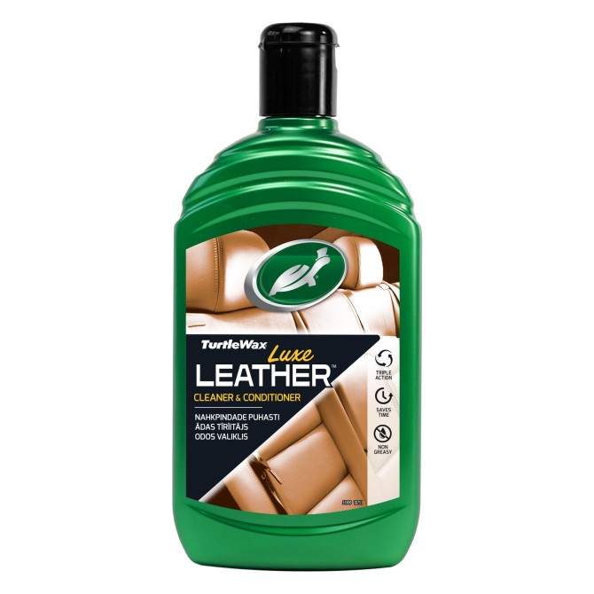 TURTLE WAX Luxe Leather Cleaner&Conditioner 0.5l очиститель и кондиционер для кожи