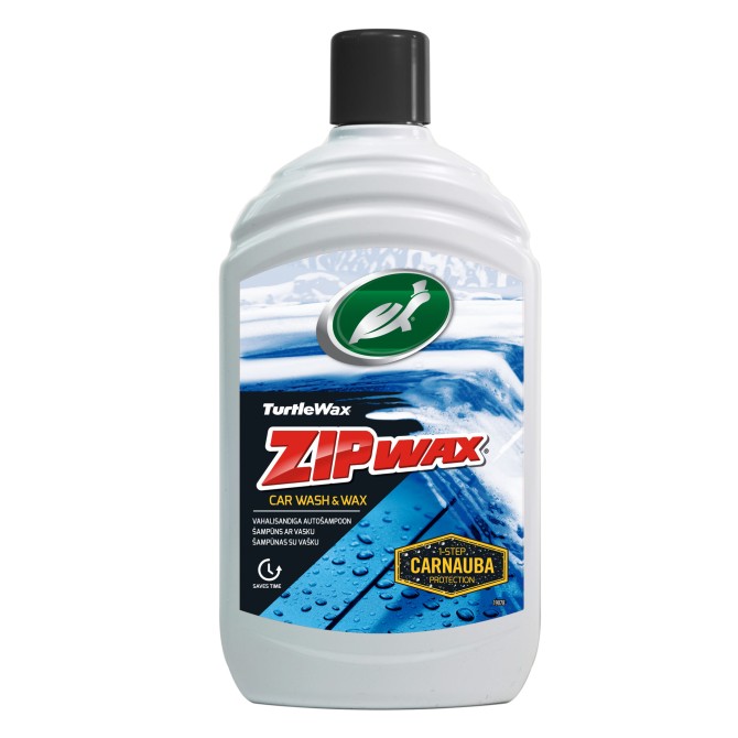 TURTLE WAX Zip Wax 0.5 l šampūns ar vasku