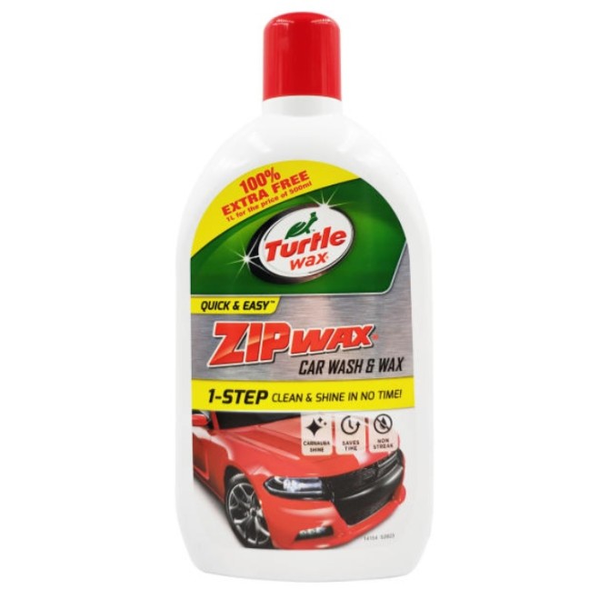 TURTLE WAX Zip Wax 1l шампунь с воском