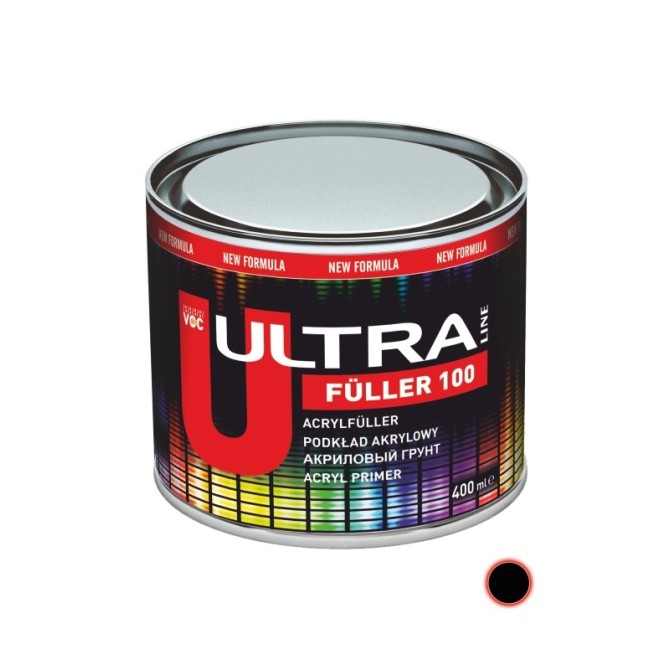 ULTRA Ultra Füller 100 Black 0.4L gruntas