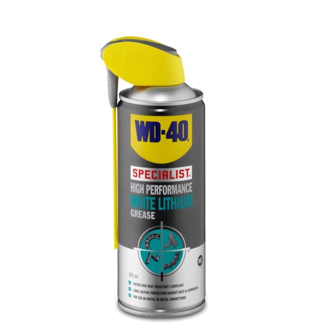 WD-40 Specialist White Lithium 400 ml ličio tepalas