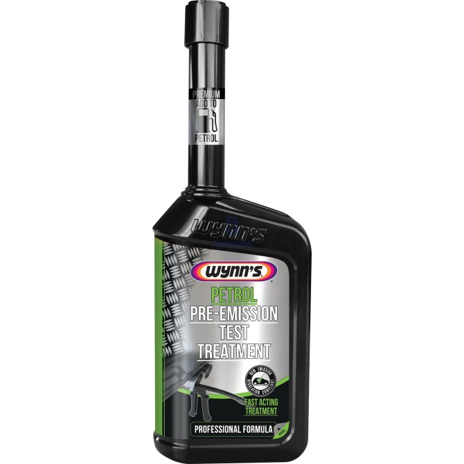 WYNNS Petrol Pre-Emission Test Treatment 0.5l išmetamųjų teršalų mažinimo priedas