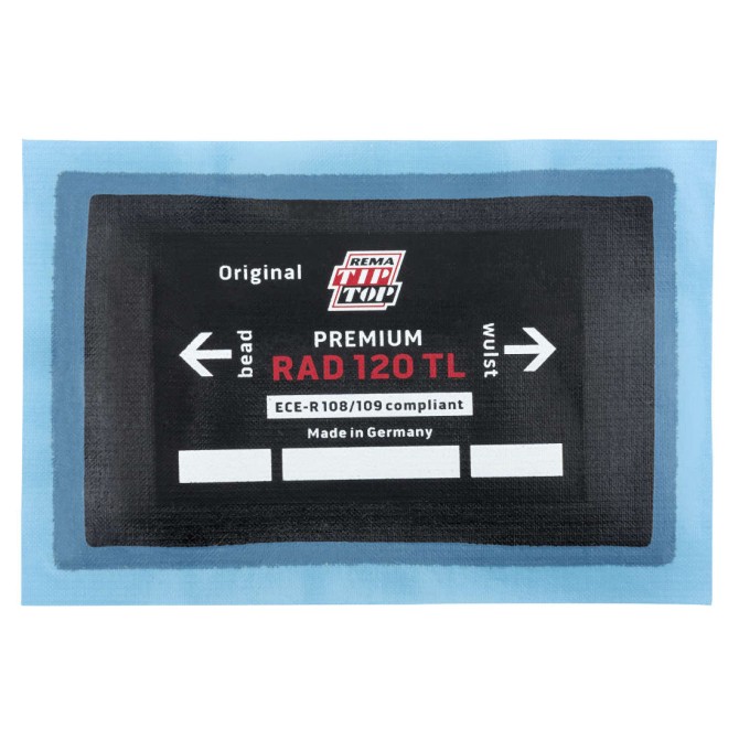 REMA TIP TOP Rad Repair Patch 120TL, 1 Pc. lopas padangoms