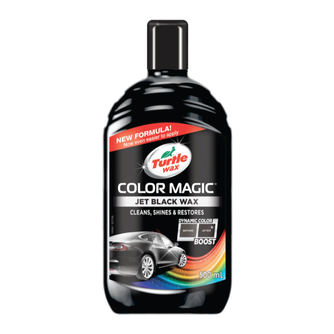 TURTLE WAX Color Magic Black, 0.5l полироль, черный