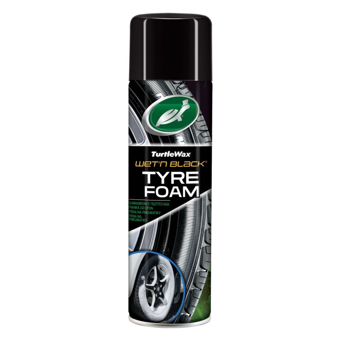 TURTLE WAX Wet N Black Foam 0.5l tire blackener