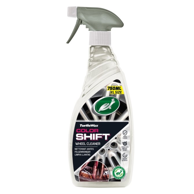 TURTLE WAX Colorshift wheel cleaner 750ml riteņu tīrītājs