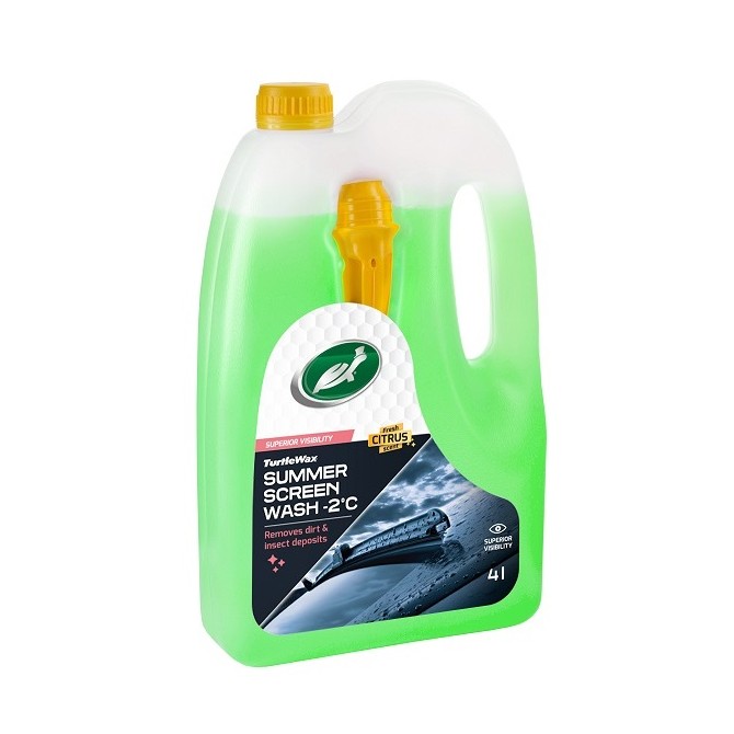 TURTLE WAX Windscreen Washer Fluid -2°C 4 L vējstiklu mazgāšanas šķidrums