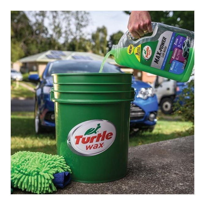 TURTLE WAX Bucket (19 L) With Grill  spainis ar režģi