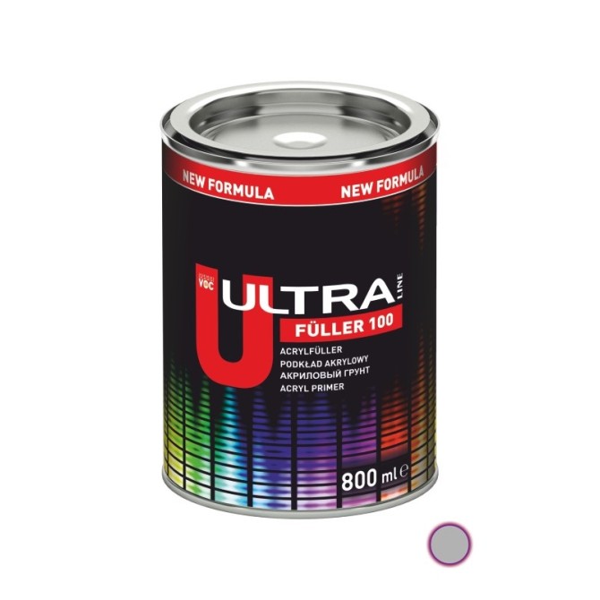 ULTRA Ultra Füller 100 Grey 0.8L gruntējums