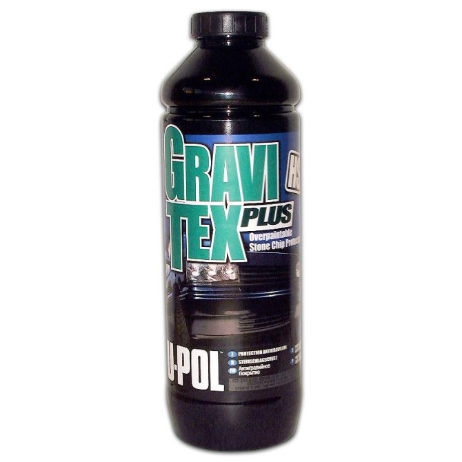 U-POL HS Stone Chip Protector Gravitex Black 1L защитное покрытие