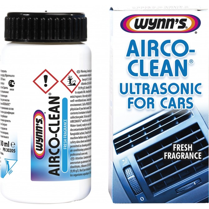 WYNNS Airco-Clean Ultrasonic For Cars 100 ml 