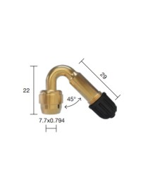 WONDER Valve Extension 45° 