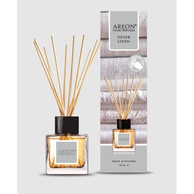 AREON Silver Linen 50 ml mājas smaržas