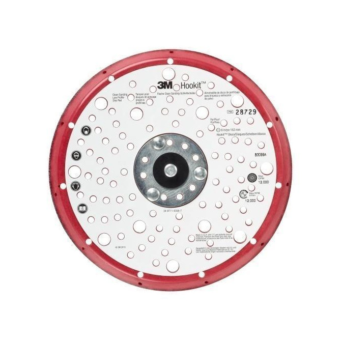 3M Padas Multihole 150mm 5/16, stand. 3M šlif.mašin. 