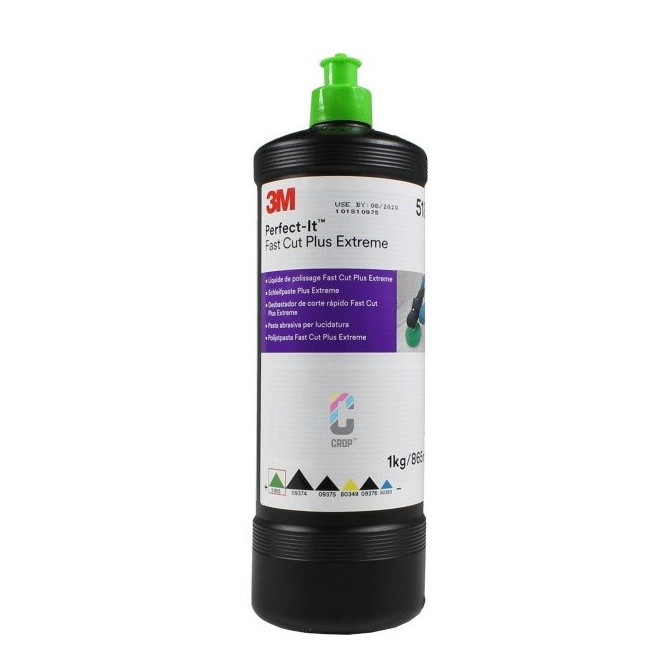 3M Fast Cut Plus Extreme 1kg  polirolis, žalias kamštelis 