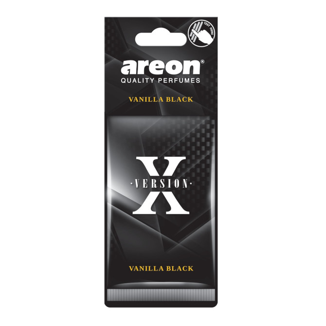 AREON auto gaisa atsvaidzinātājs X VERSION Vanilla Black