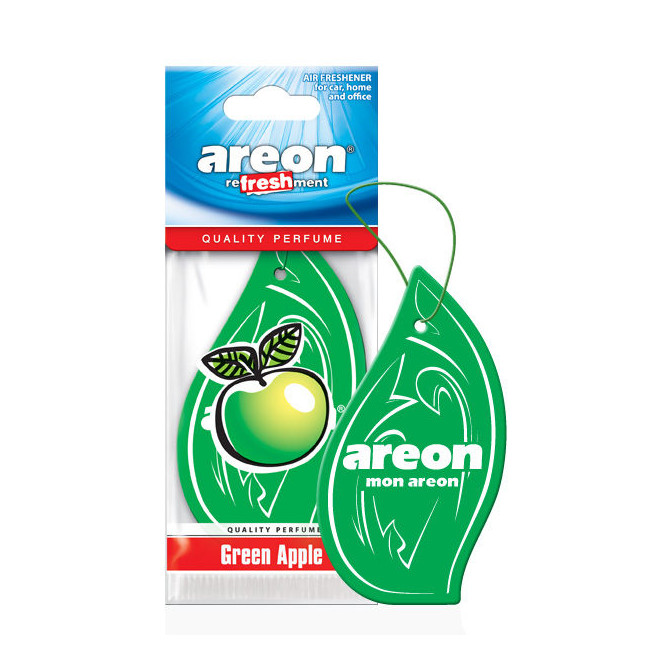 AREON MON CLASSIC - Green Apple "Areon" auto oro gaiviklis 