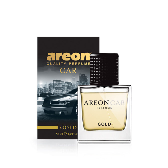AREON CAR PERFUME 50ml - Gold "Areon" auto oro gaiviklis 