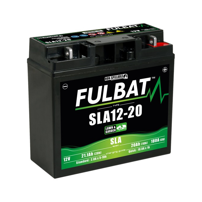 AXCELL Akum. FULBAT Garden20Ah AGM 12V 180A 182x77x168mm 