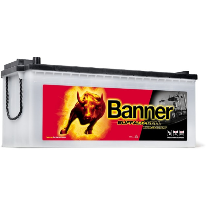 Akum.Banner Buffalo Bull 180Ah 12V 1400A 514x223x195/220