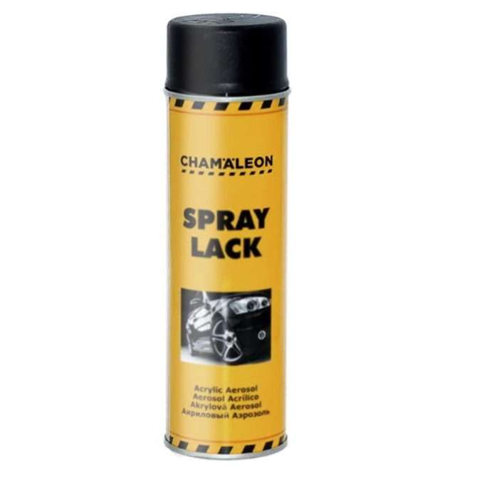 CHAMAELEON Juodi mat.dažai aerozol.0.5L 