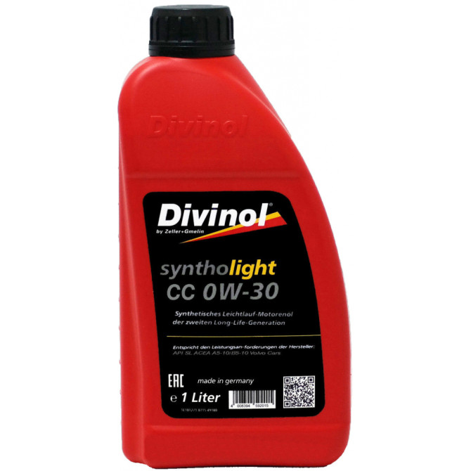 DIVINOL Syntholight CC 0W-30 1L 