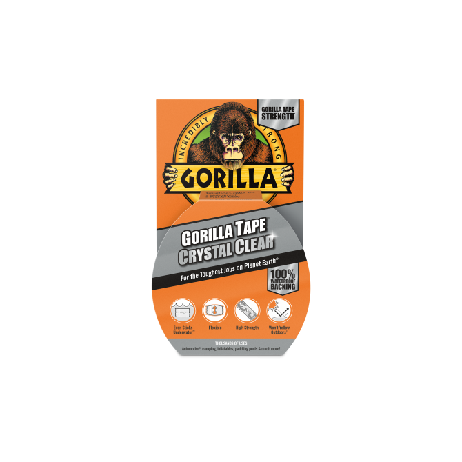 GORILLA Lipni juosta Gorilla skaidri 8.2m x 48 mm 