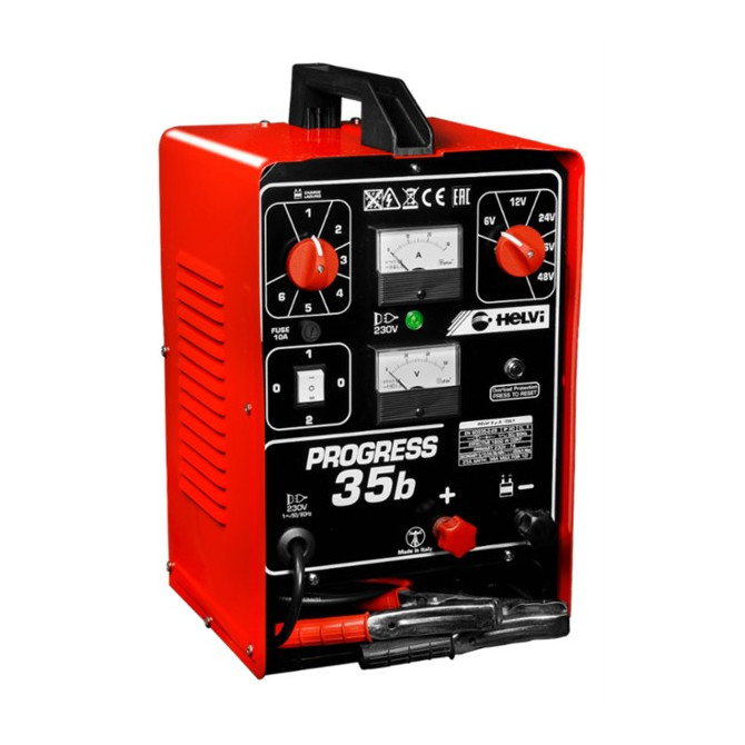 HELVI Akum. įkroviklis Progress 35B 6/12/24/36/48V 230V 
